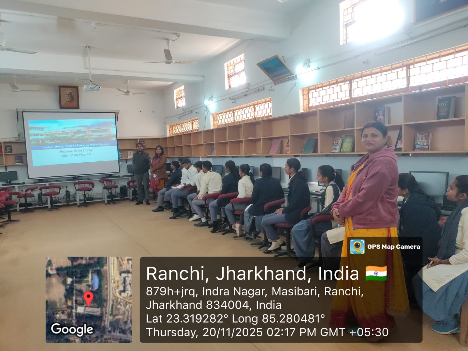 Librarian Orientation Program for First Semester Students (2025–2029 Batch)